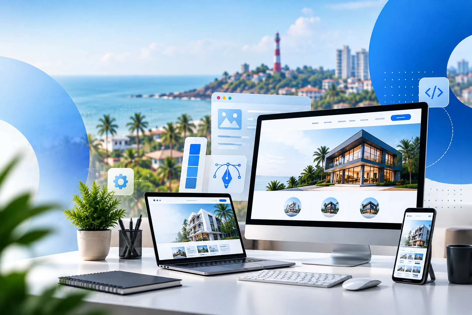 Website designing company in Calicut creating modern responsive websites